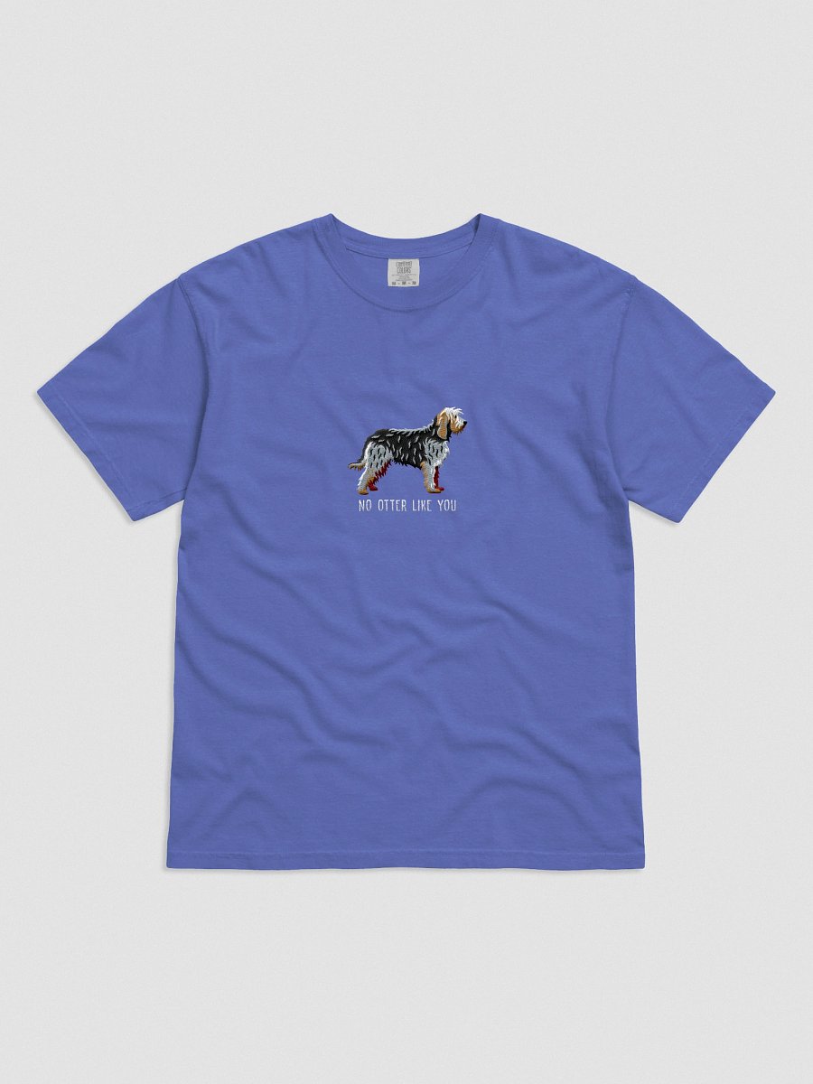 No Otter Like You T-Shirt(Embroidered) of an Otterhound(Gray) product image (31)