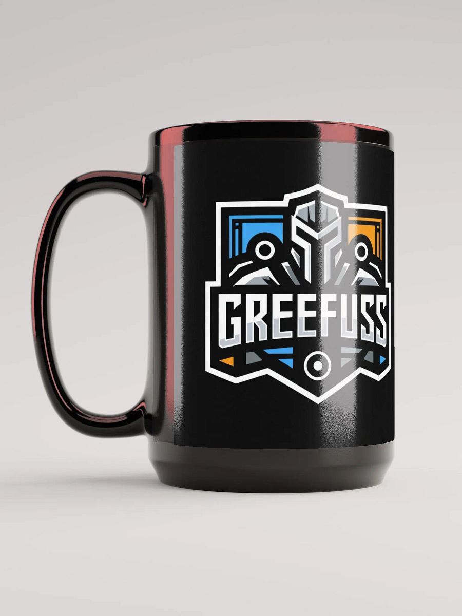 Industrial GREEFUSS KNIGHT Black Glossy Mug product image (6)