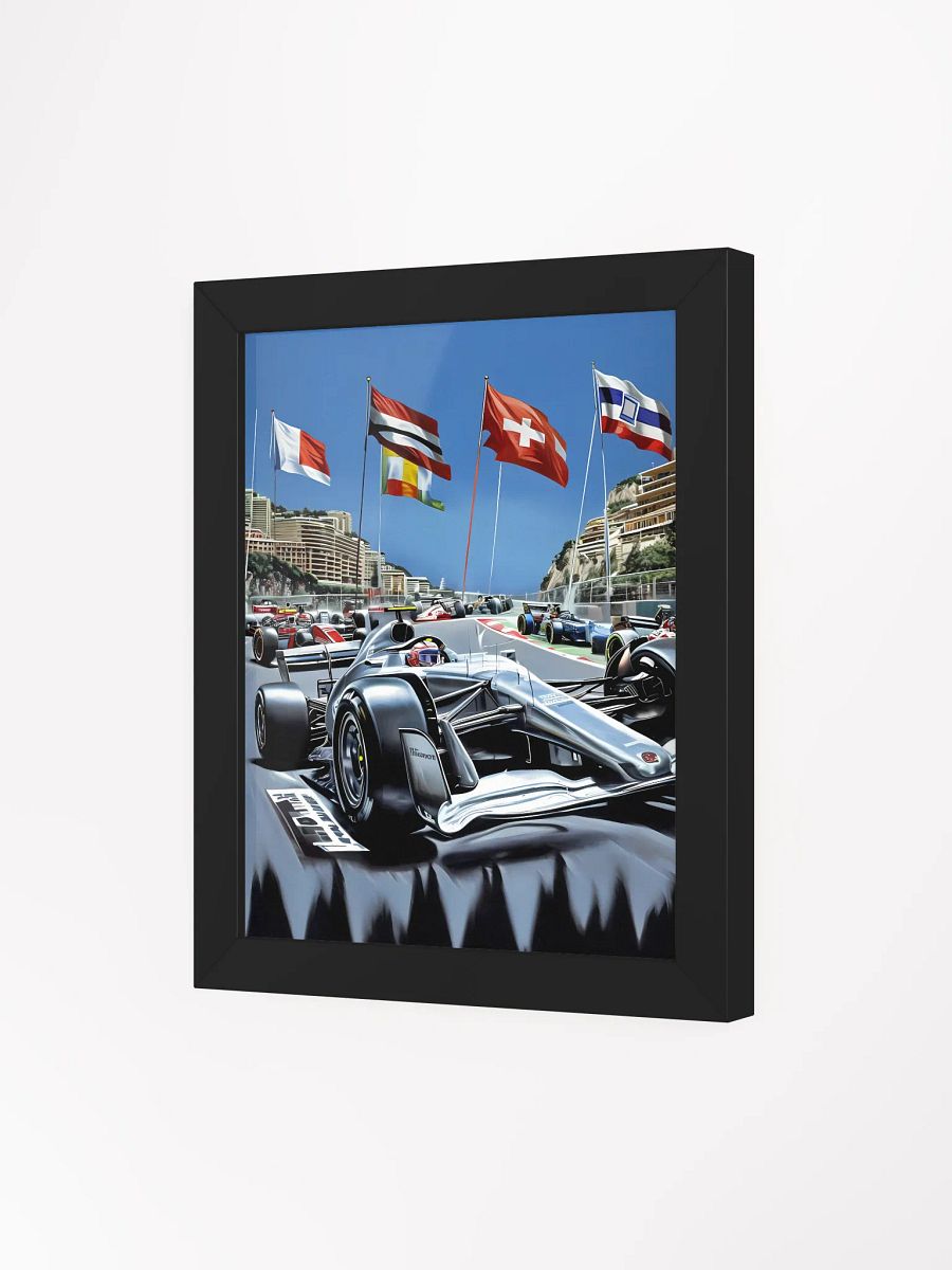 Formula 1 Street Circuit Framed Poster product image (4)