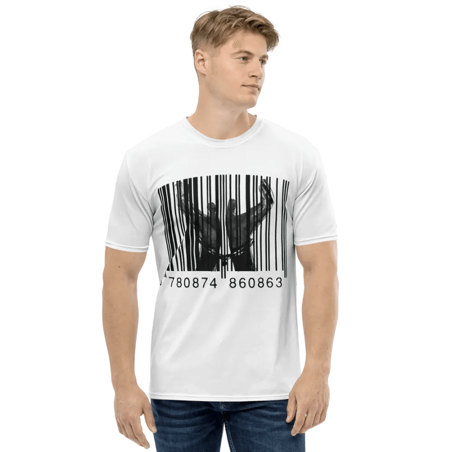 Chained By Capitalism - All-Over Print Crew Neck T-Shirt product image (1)