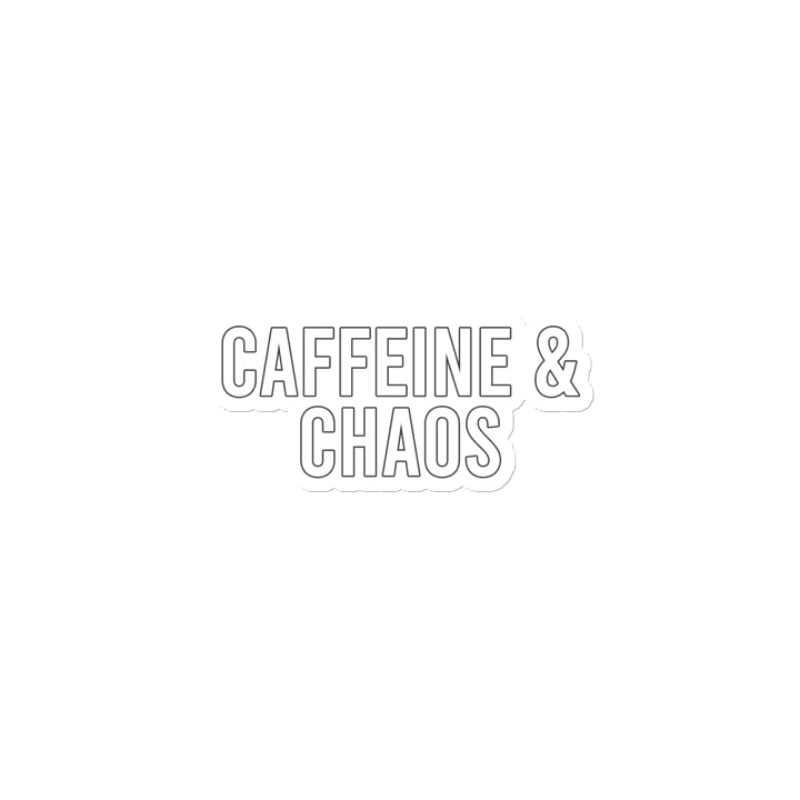 Caffeine & Chaos - Magnet product image (2)