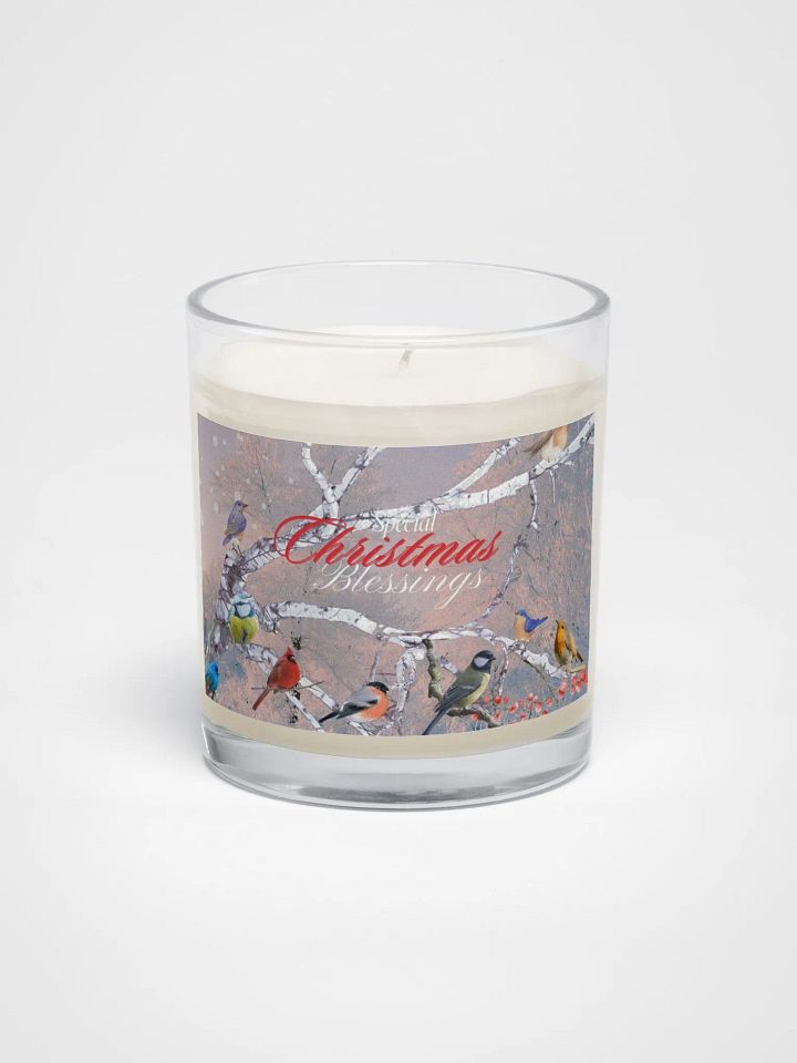 Frosty Feathered Blessings Soy Candle decor for moms ladies friends product image (1)