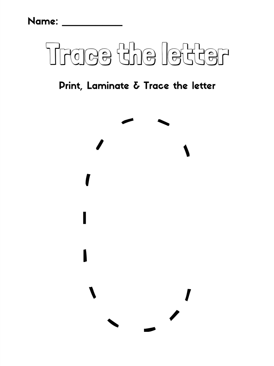 ABC Tracing Worksheet product image (3)