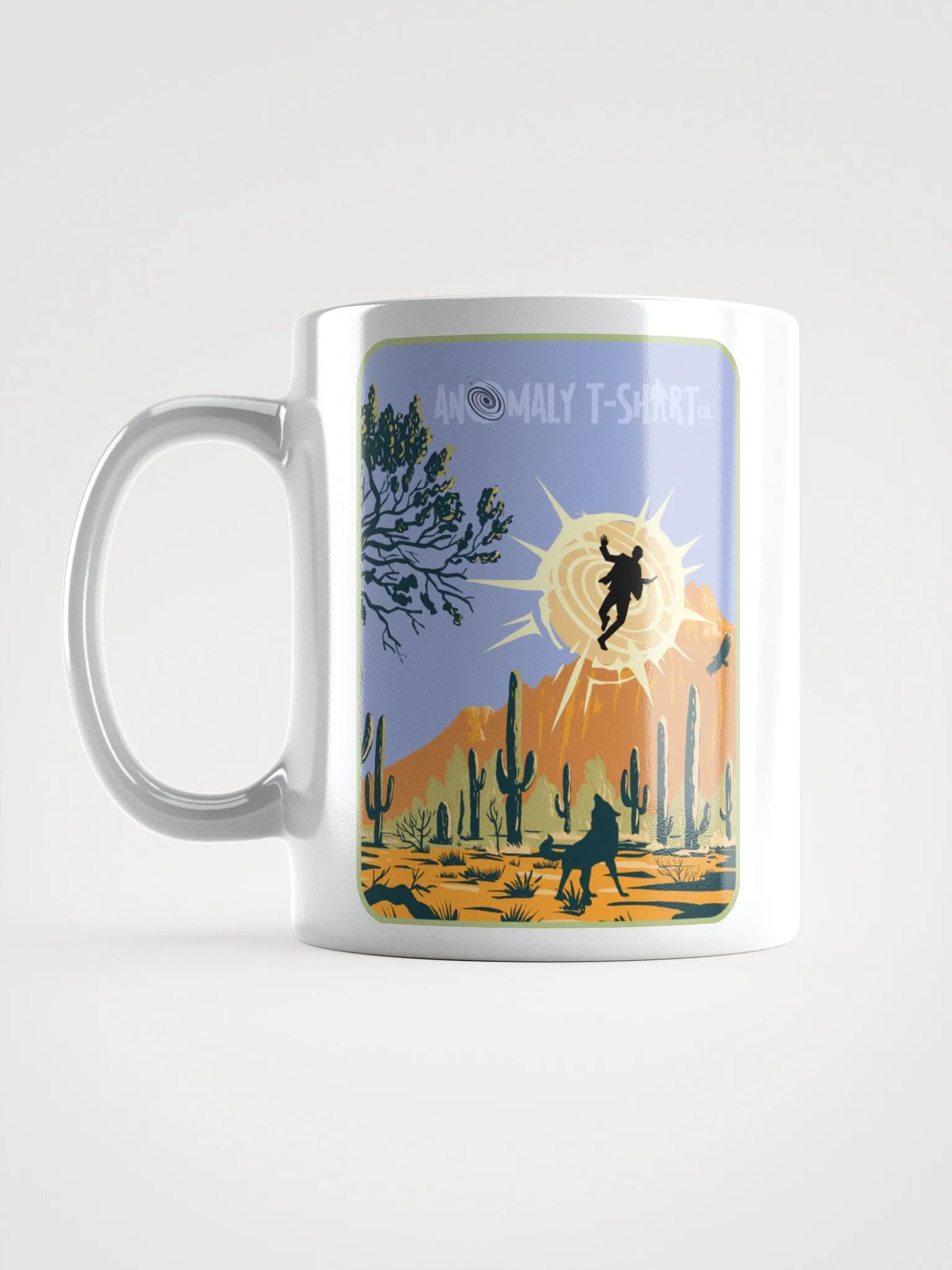 Desert Wormhole White Mug product image (2)