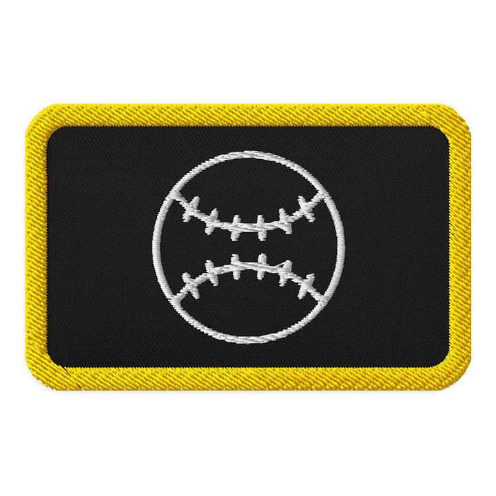 Baseball Embroidered Patch product image (1)