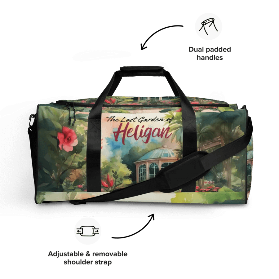The Lost Garden of Heligan All Over Print Duffel Bag product image (5)