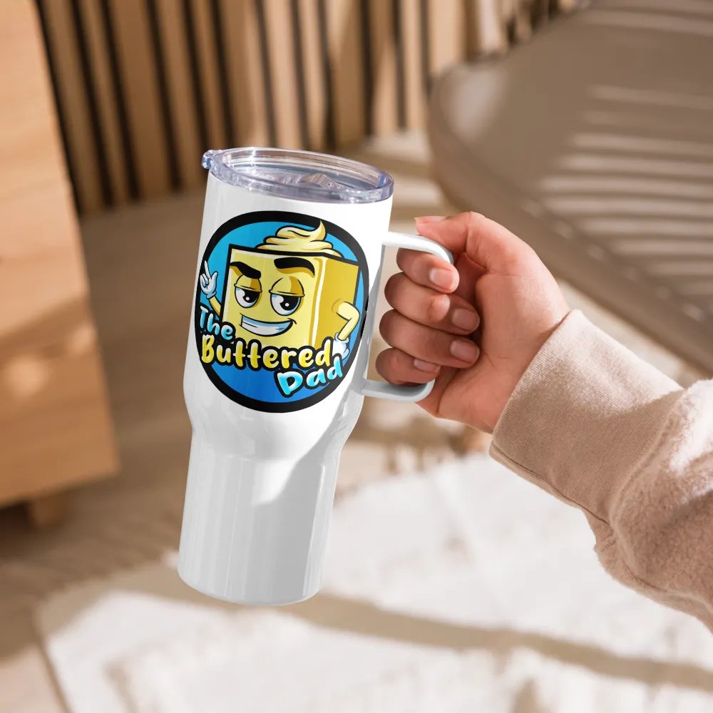 TheButteredDad Travel Mug With Handle product image (9)