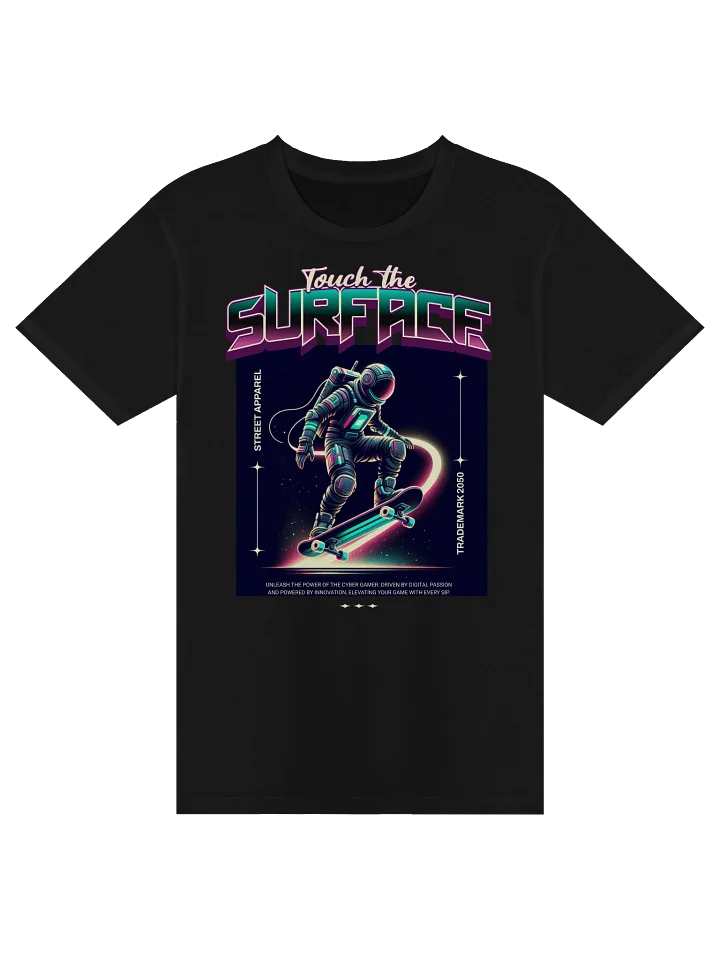 Astronaut Graphic T-Shirt: Touching the Surface Design product image (6)