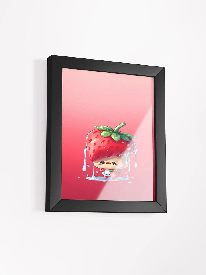 Melting Strawberry Dreams Framed Poster product image (53)