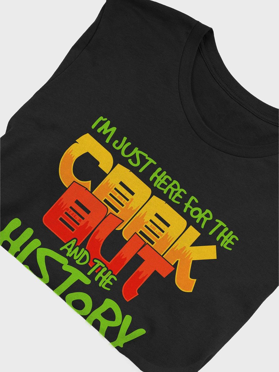 I'm Just Here for the Cookout and the History - Juneteenth shirt for family BBQ product image (24)