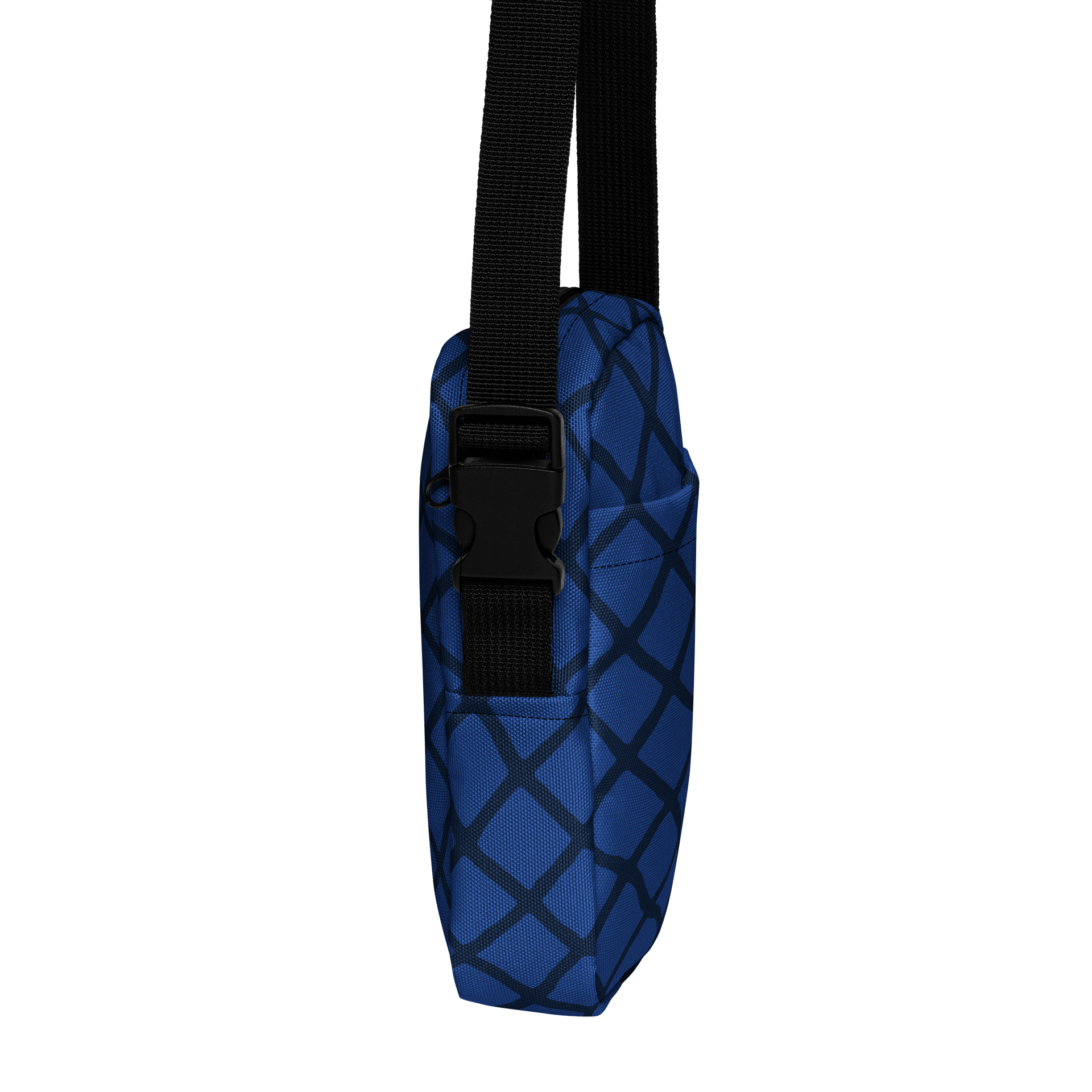 Webbed Blue Utility Crossbody Bag product image (4)