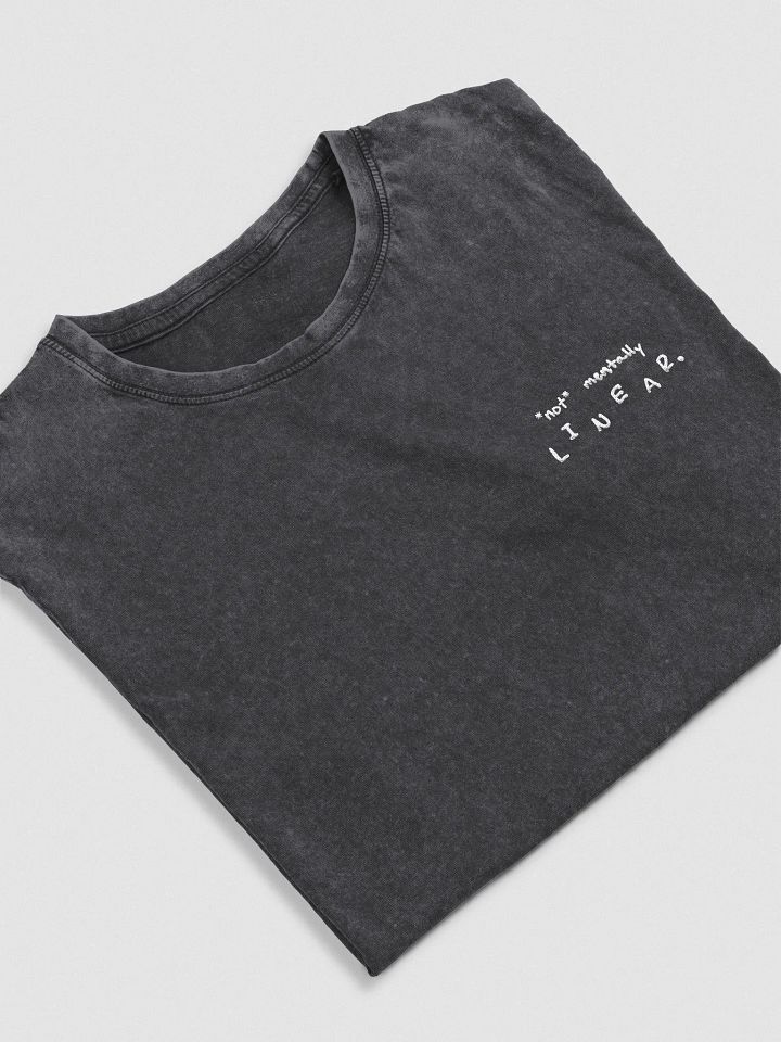 *not* mentally linear Denim Tee product image (4)