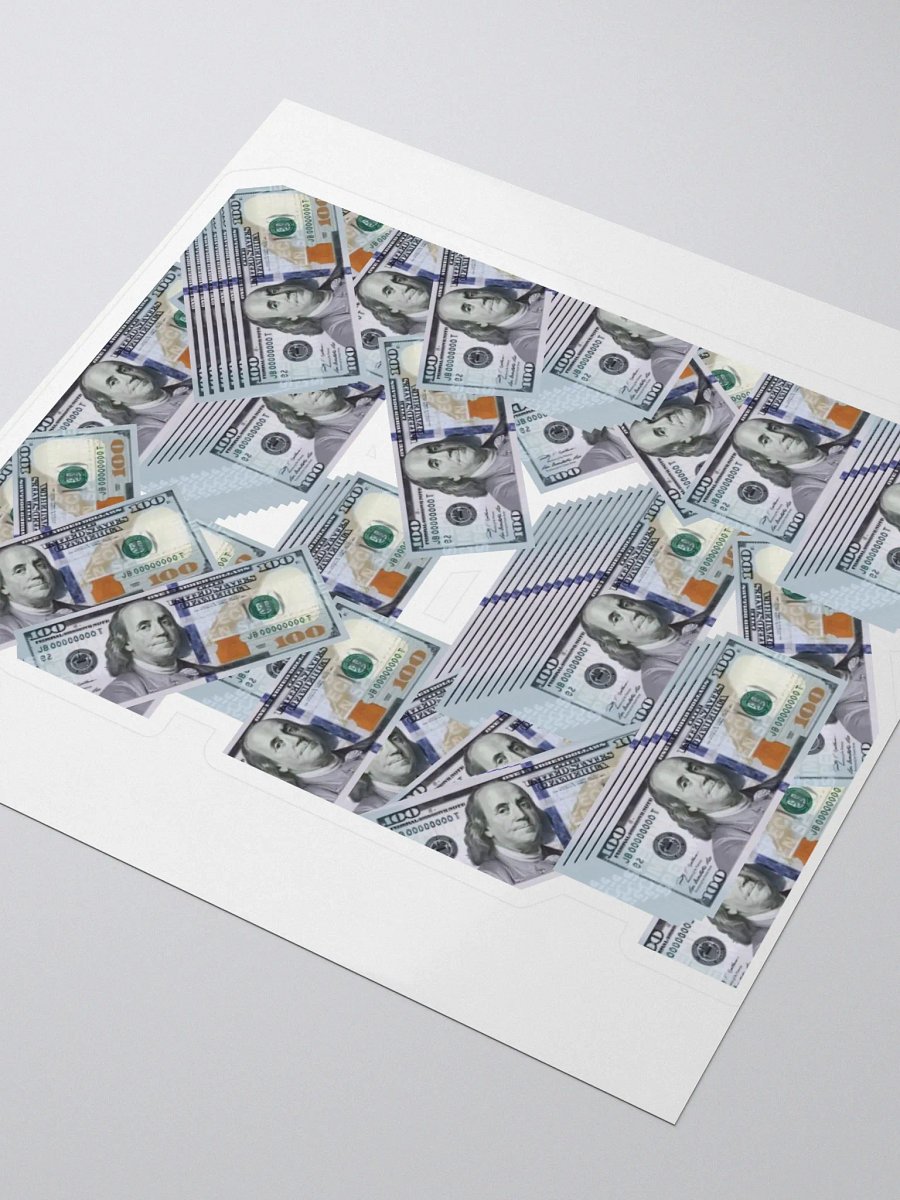 Cash Cascade Sticker product image (3)