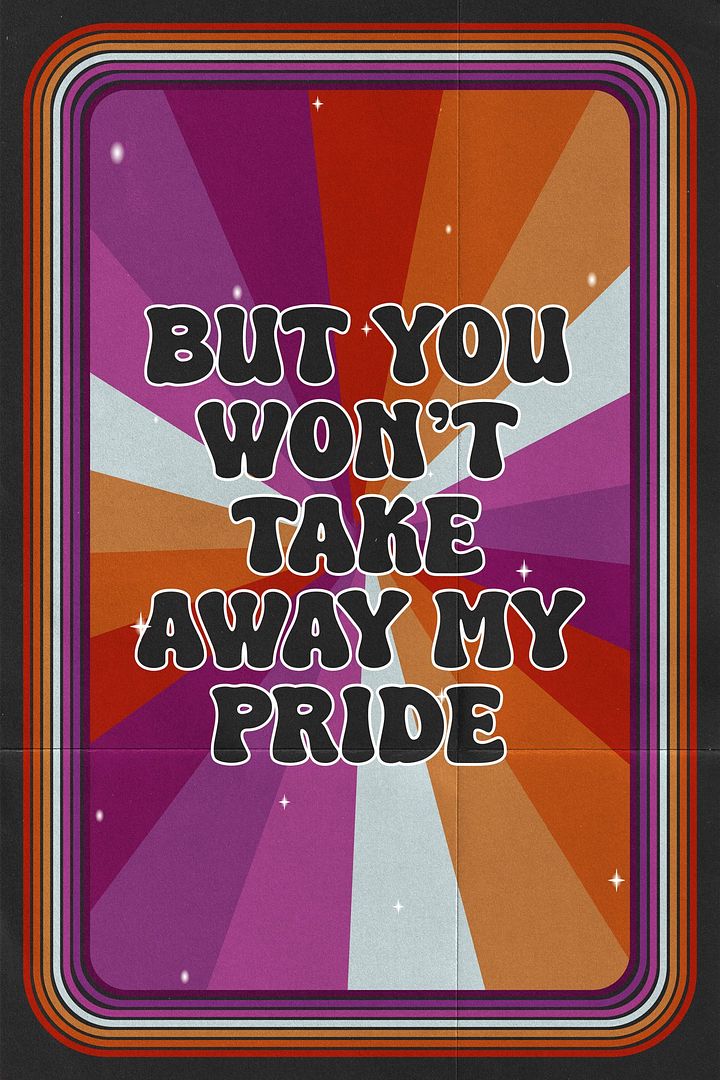 you won't take away my pride (lesbian flag) - DIGITAL DOWNLOAD product image (2)