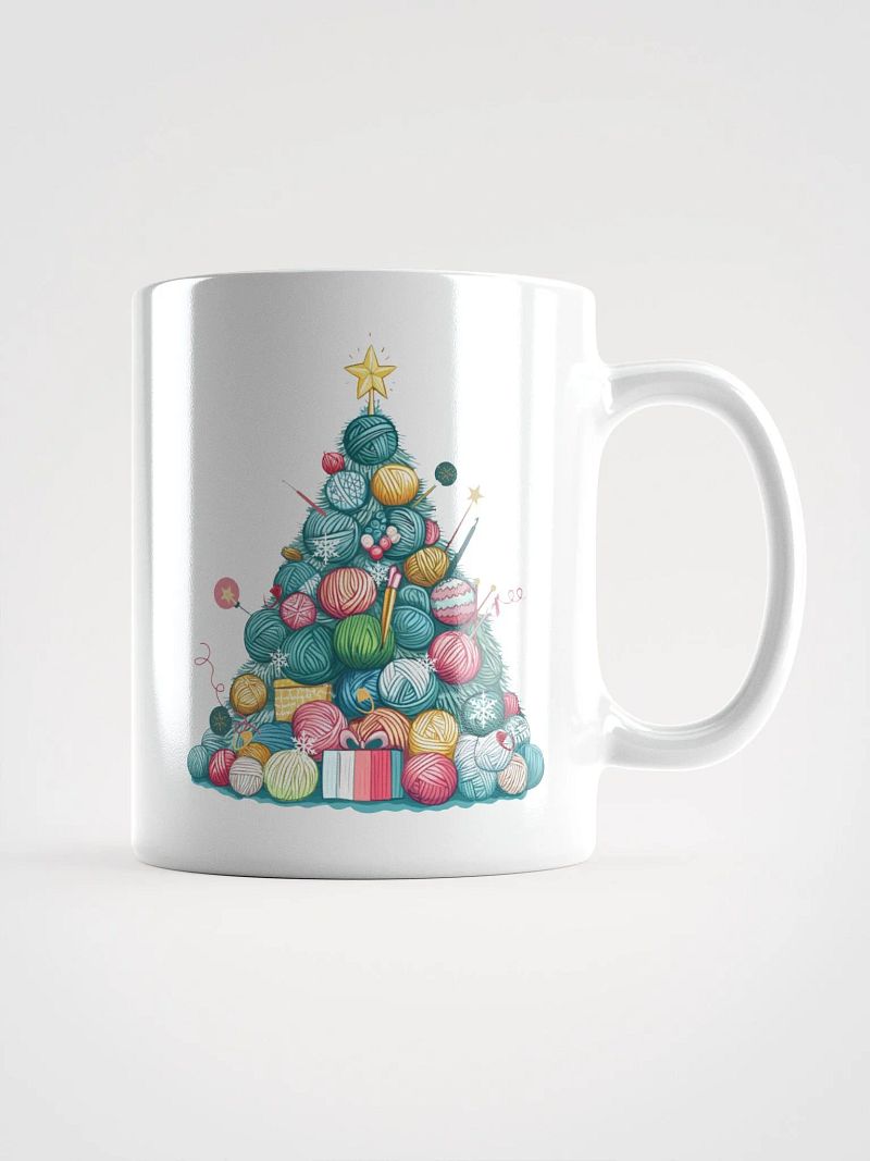 Yarn Christmas Tree Coffee Mug