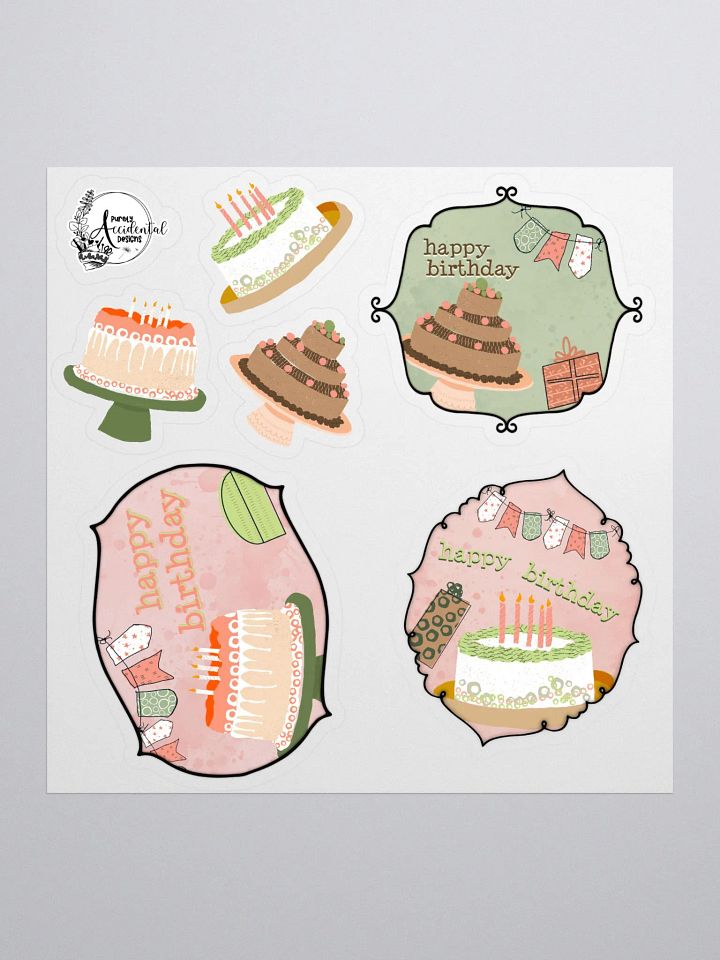 Birthday Party Stickers product image (1)