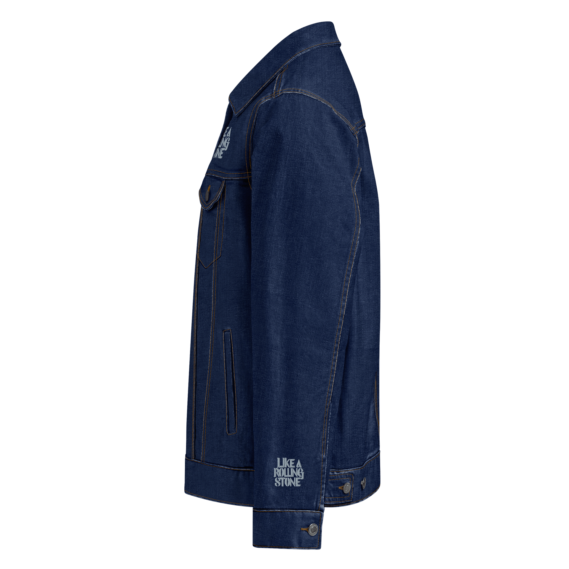 Stylishly Unraveled Denim Jacket product image (7)