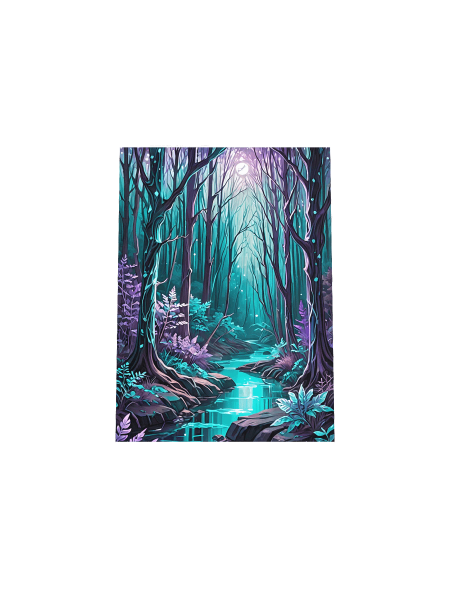 Luminescent Enchanted Forest Poster product image (31)