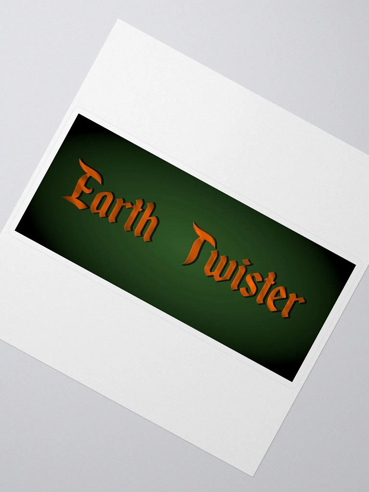 Earth Twister Sticker product image (2)