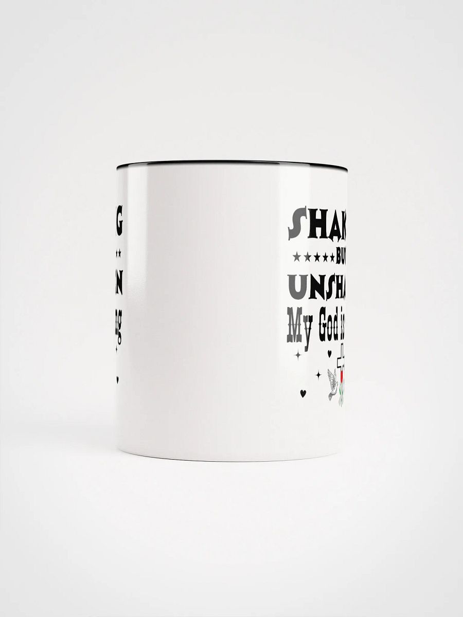 Shaking But Unshaken, My God Is Strong Parkinson Ceramic Mug product image (5)