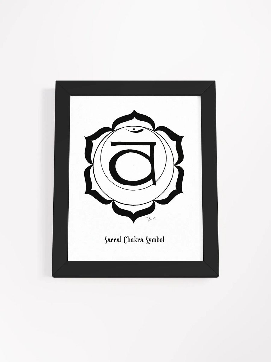 Sacred Chakra Framed Art product image (1)