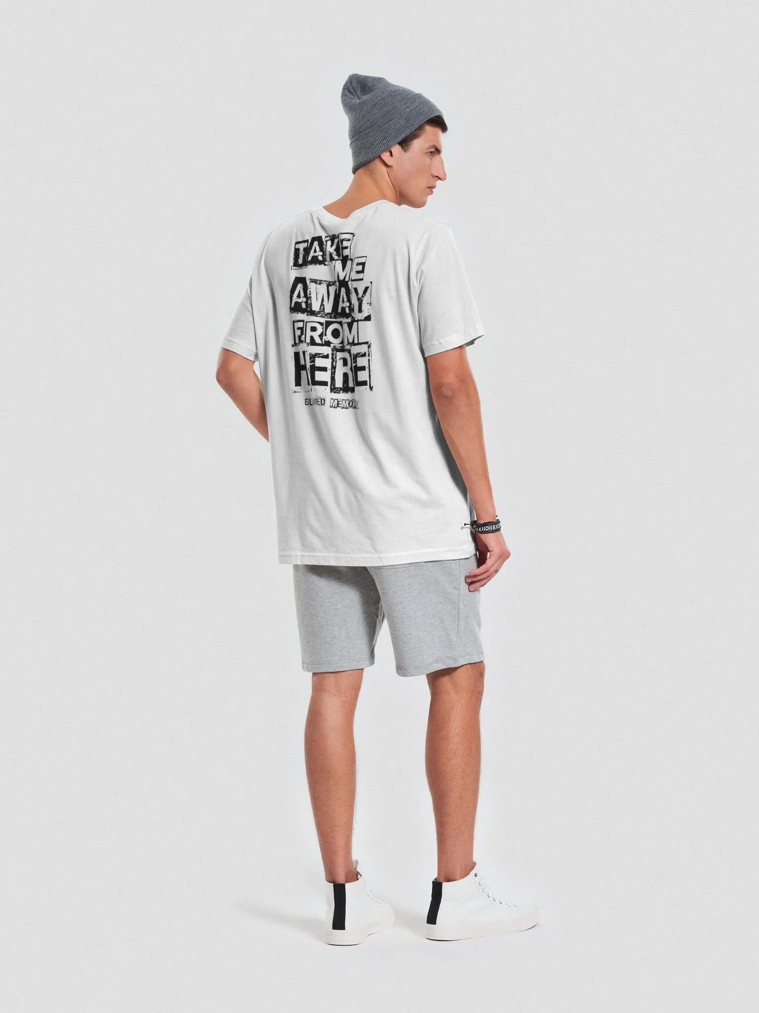 Take Me Away From Here Lyric Tee White product image (7)