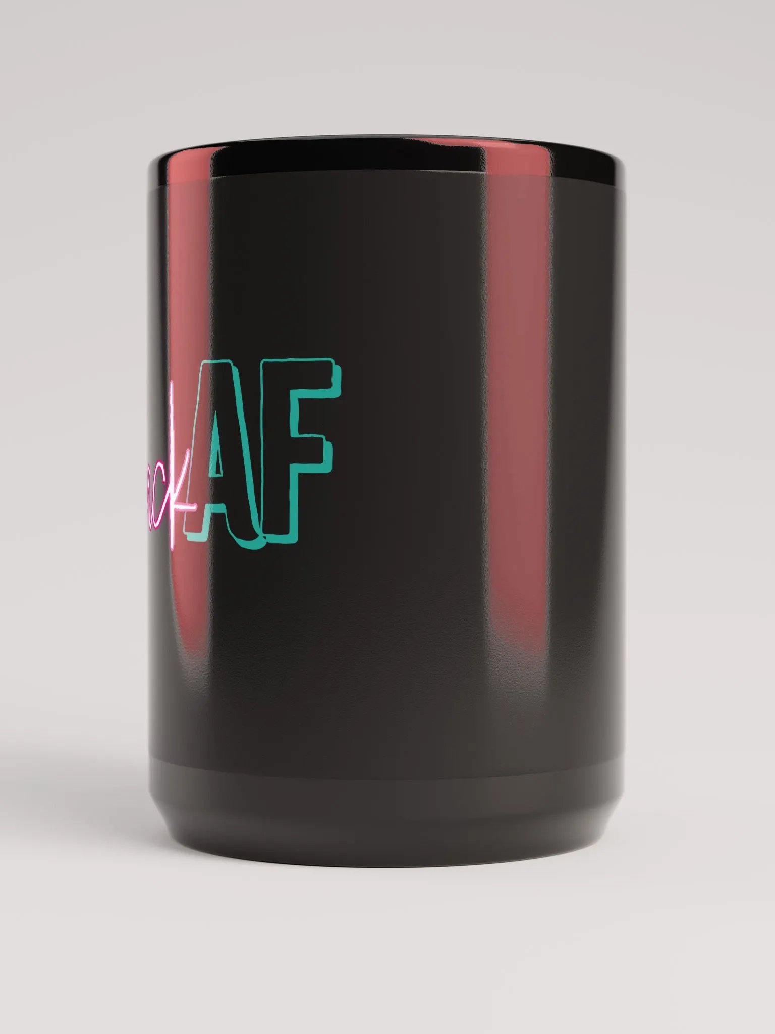 BlackAF Mug Black 15oz product image (2)