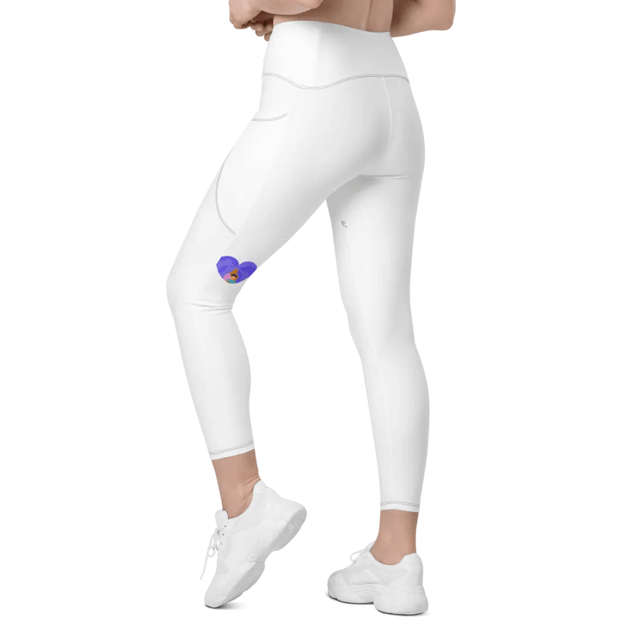 All-Over Print Leggings with Pockets- Whisper product image (7)
