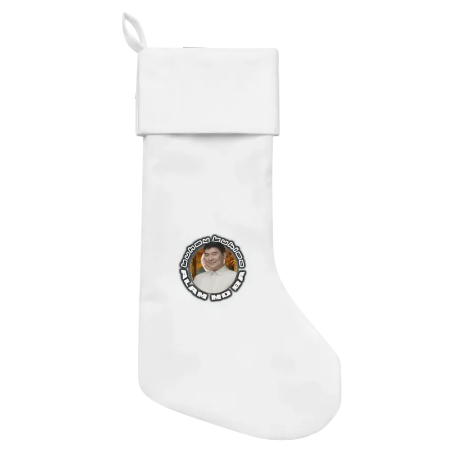 ALAM MO BA Christmas Stocking -idol Raffy Tulfo Filipino Barong Edition product image (1)