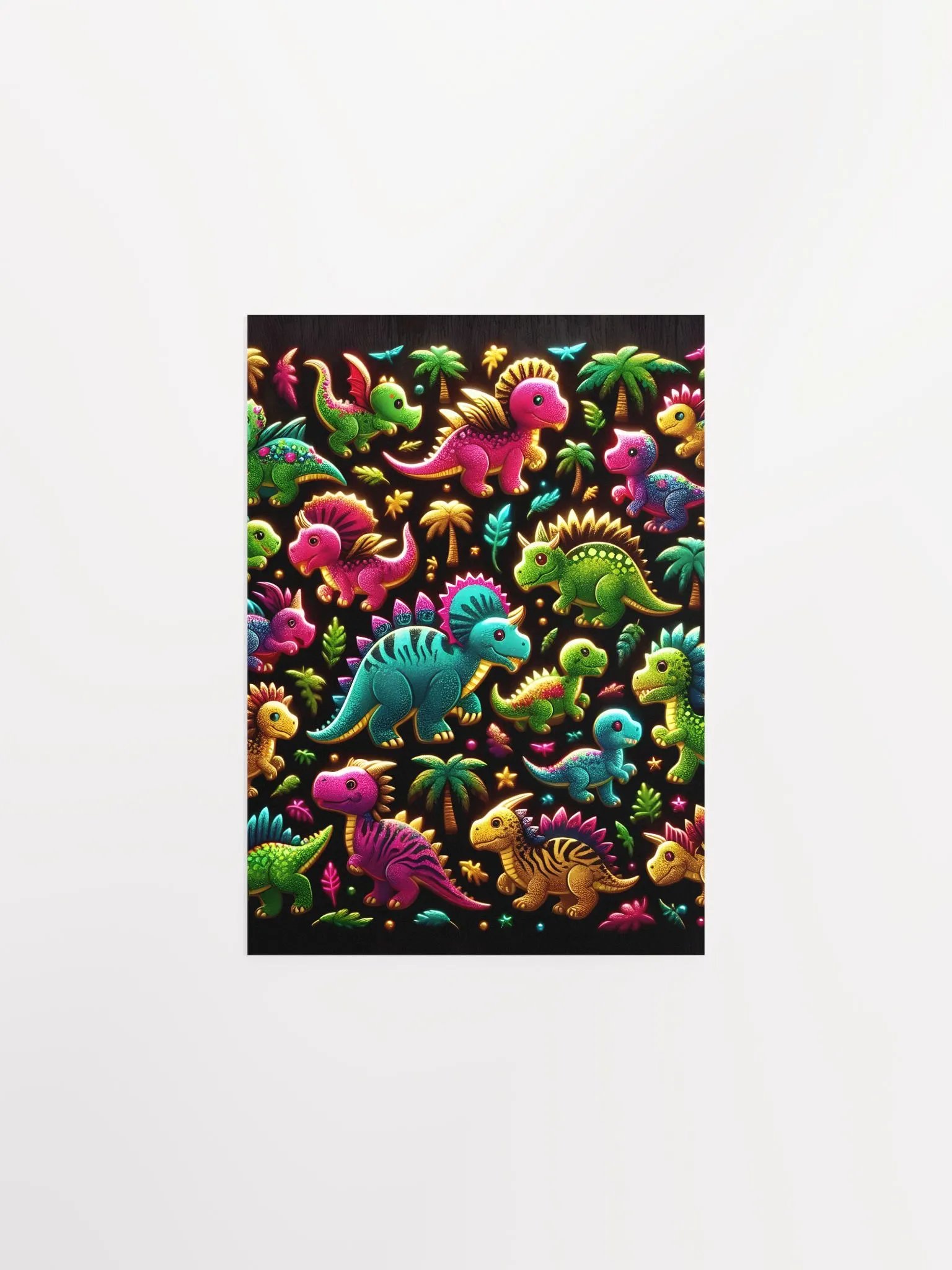 Whimsical Dino Delight Poster product image (4)