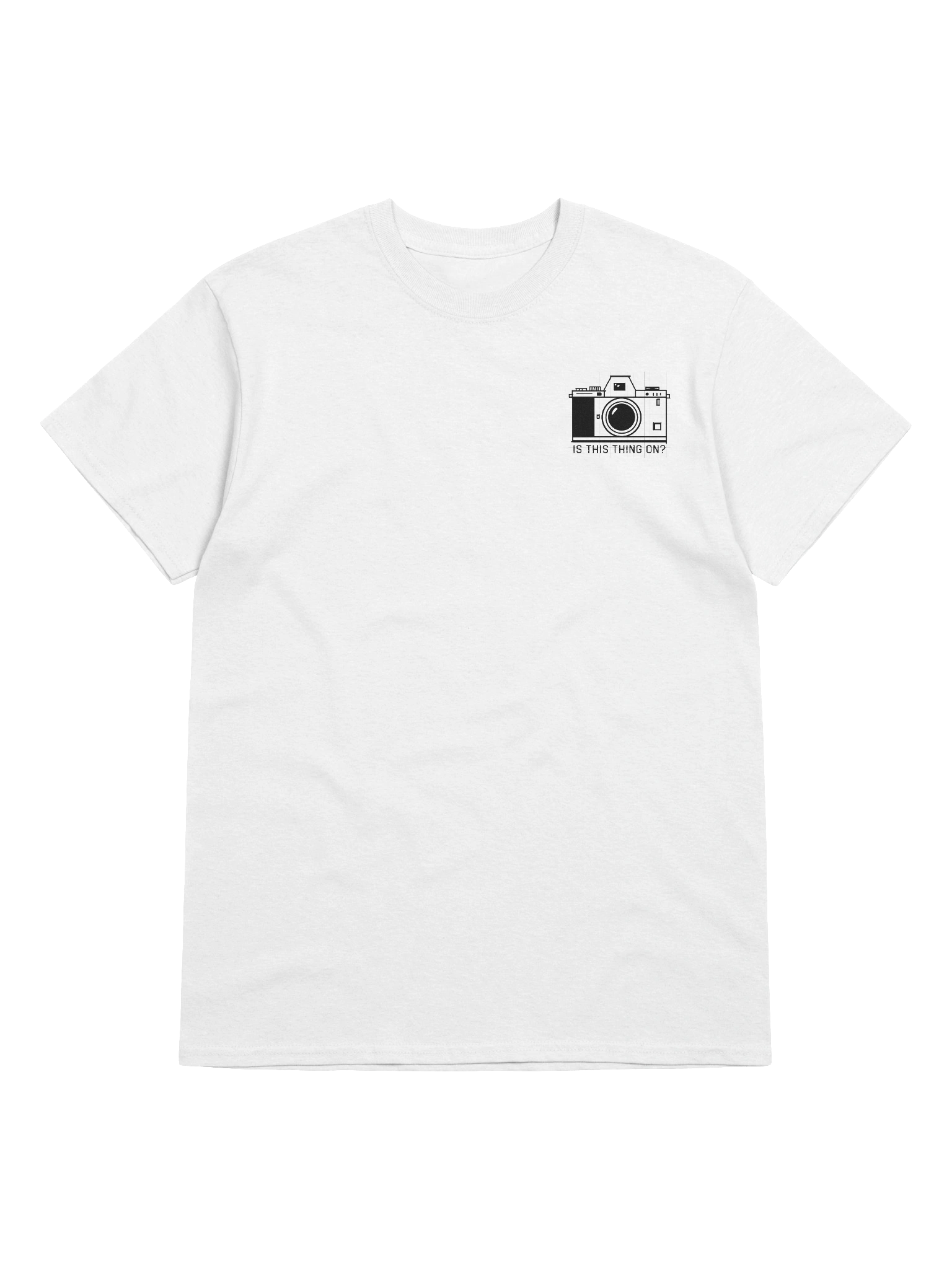 Retro Camera Sketch T-Shirt product image (5)