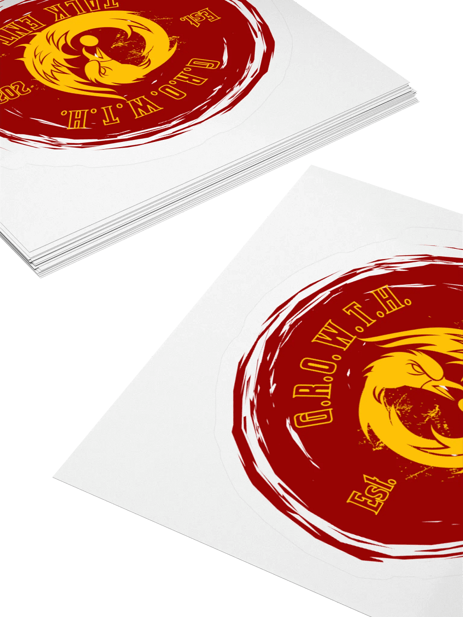G.R.O.W.T.H. Talk Sankofa sticker (wine) product image (4)