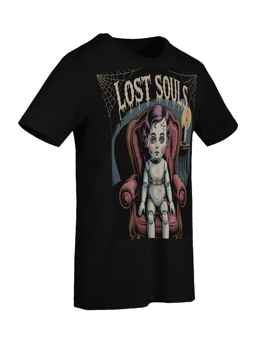 Lost Souls Unisex Supersoft T-Shirt by Midnight Veil Designs - Gothic Black, Red & More product image (9)