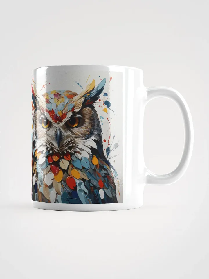 Vibrant Wisdom Owl Mug product image (1)
