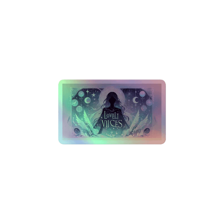 Enchanted Whispers Holographic Sticker product image (1)