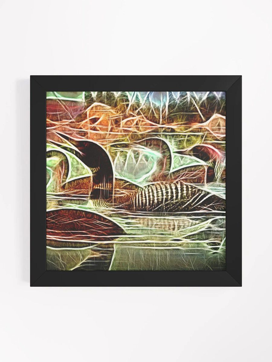 Red Throated Loons Framed Poster product image (14)