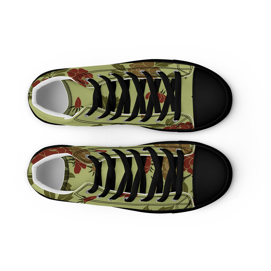 Japanese Floral. Top Canvas Shoes product image (9)