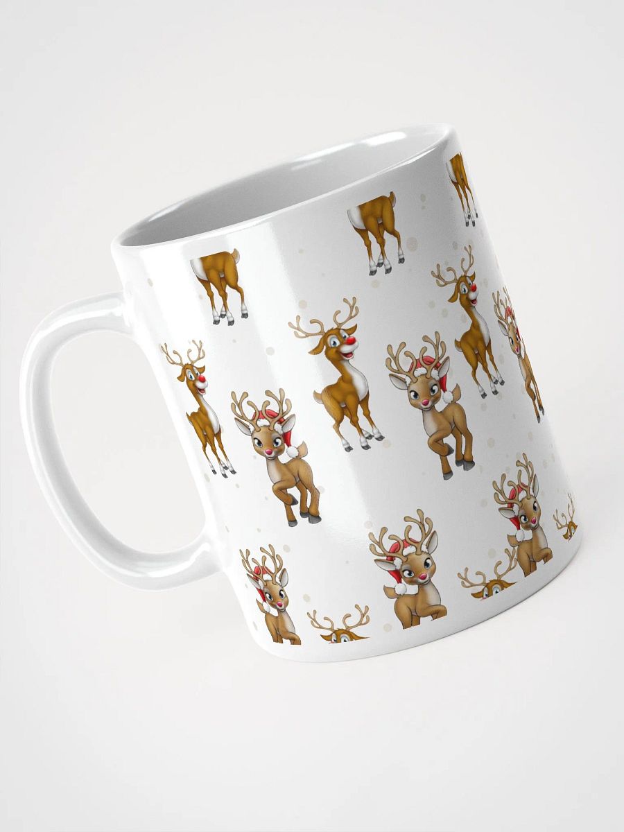 Reindeer Patterns And Snow White Mug product image (8)