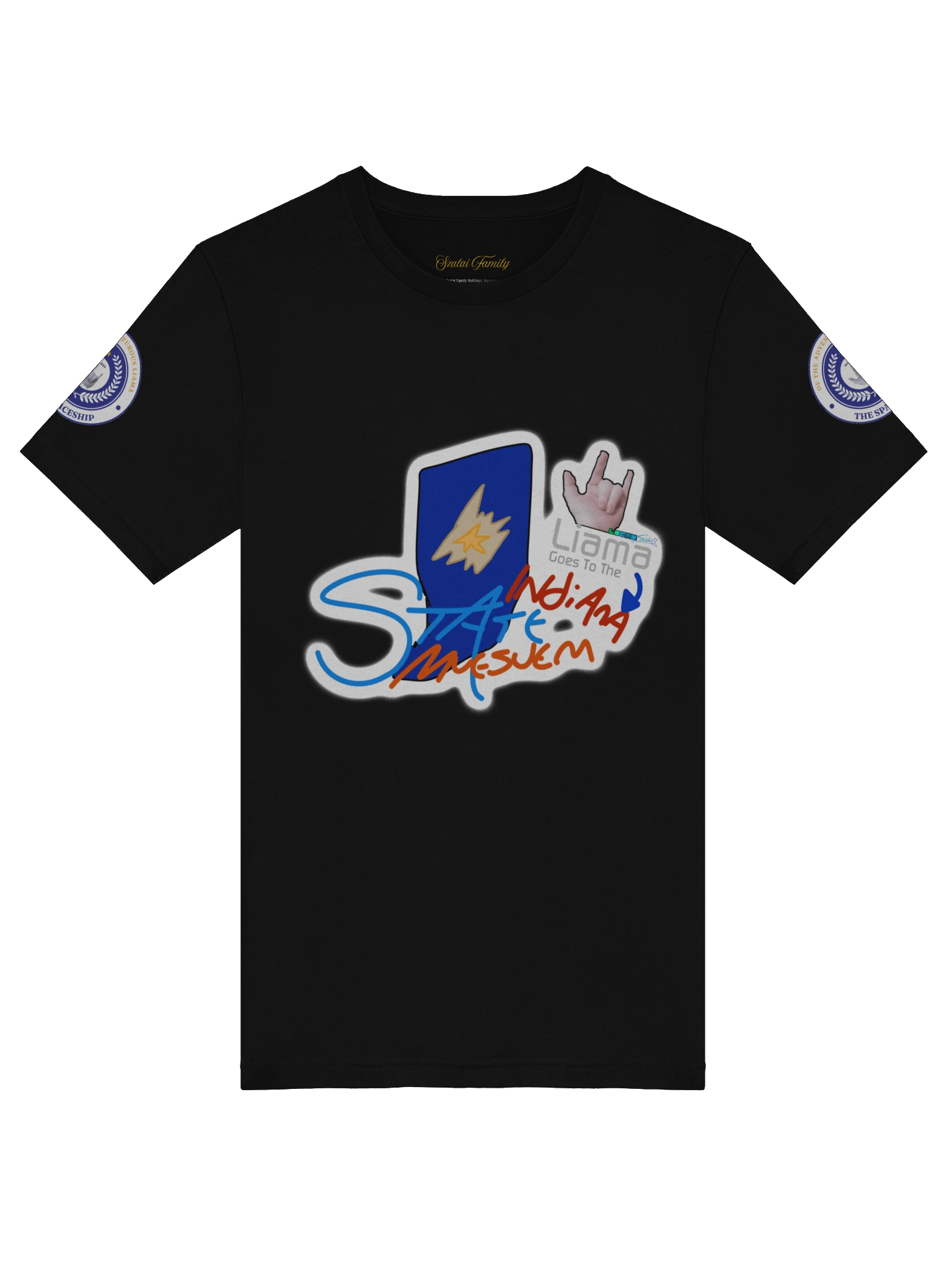 Liama Goes To The Indiana State Museum Shirt product image (46)