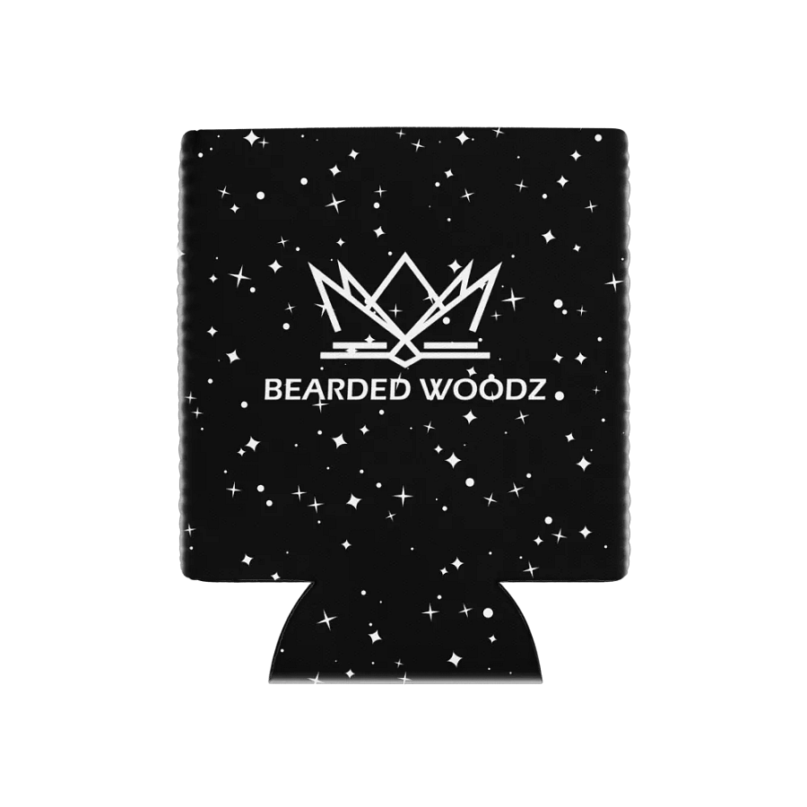 Coozie Can Cooler (Design: Bearded Woodz) Custom Stars product image (1)