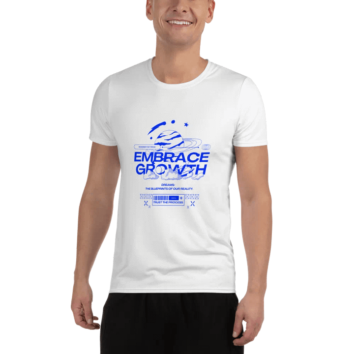 Embrace Growth | Men's Athletic Tee product image (2)