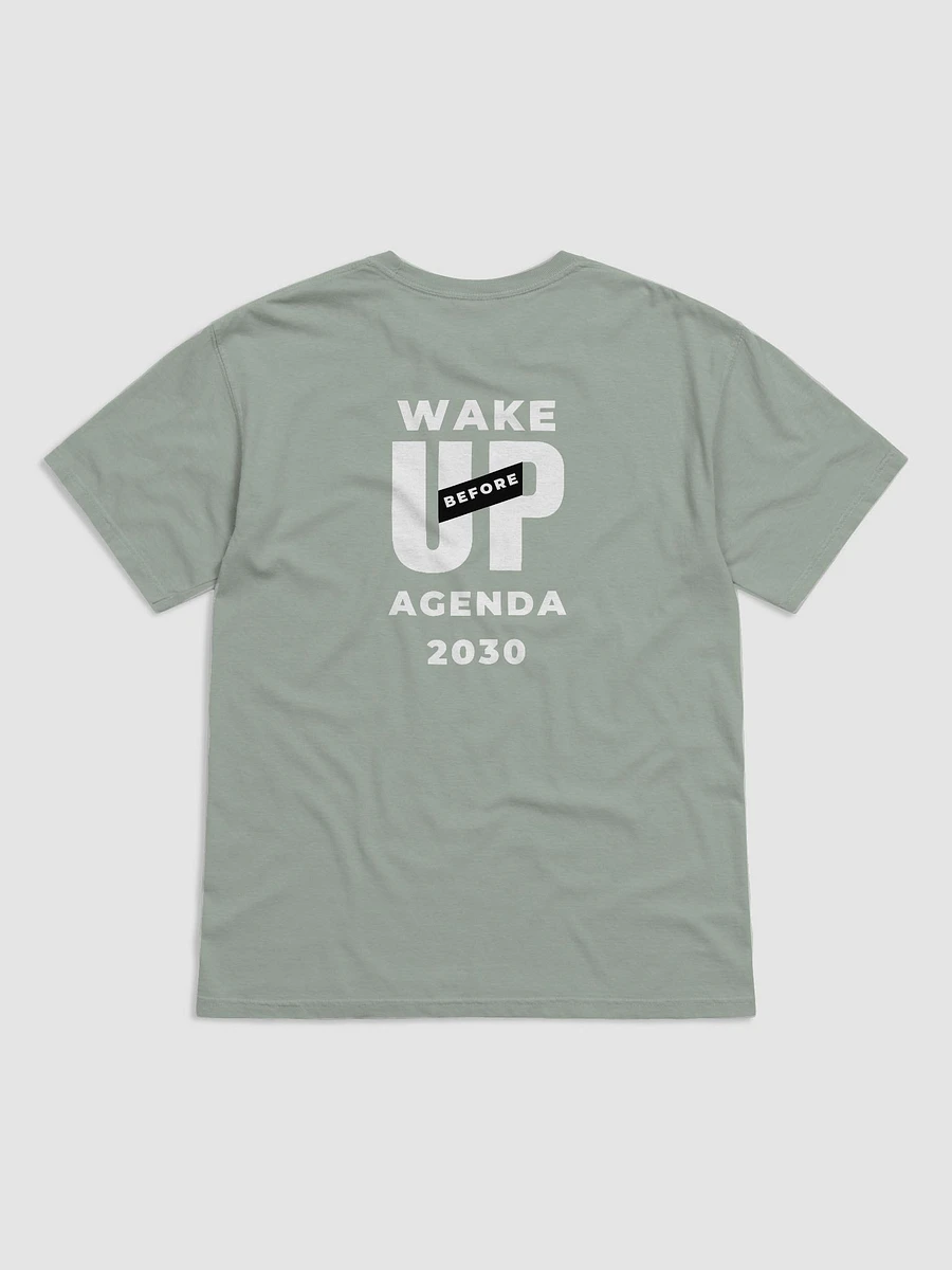 Relaxed Ring-Spun T-Shirt Wake Up Before Agenda 2030 product image (2)