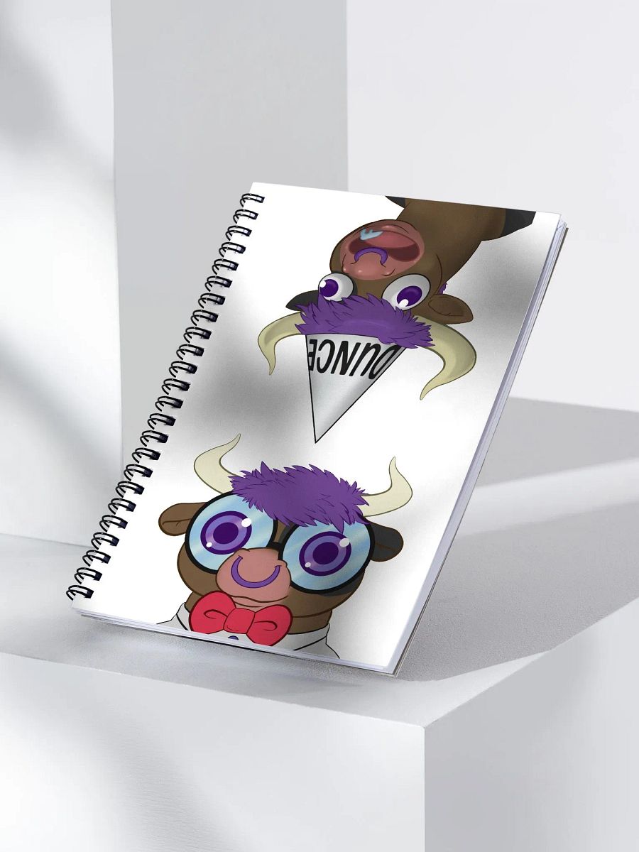 "The Duality of Bull" Spiral Notebook product image (3)
