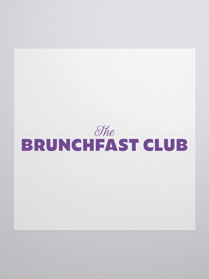 Brunchfast Club Sticker product image (3)