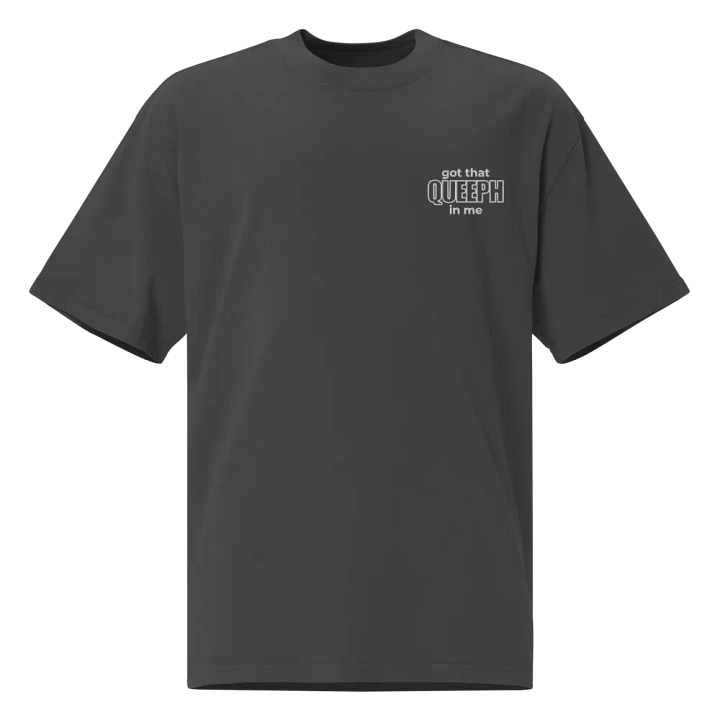 Got that QUEEPH Oversized Embroidered Tee product image (1)