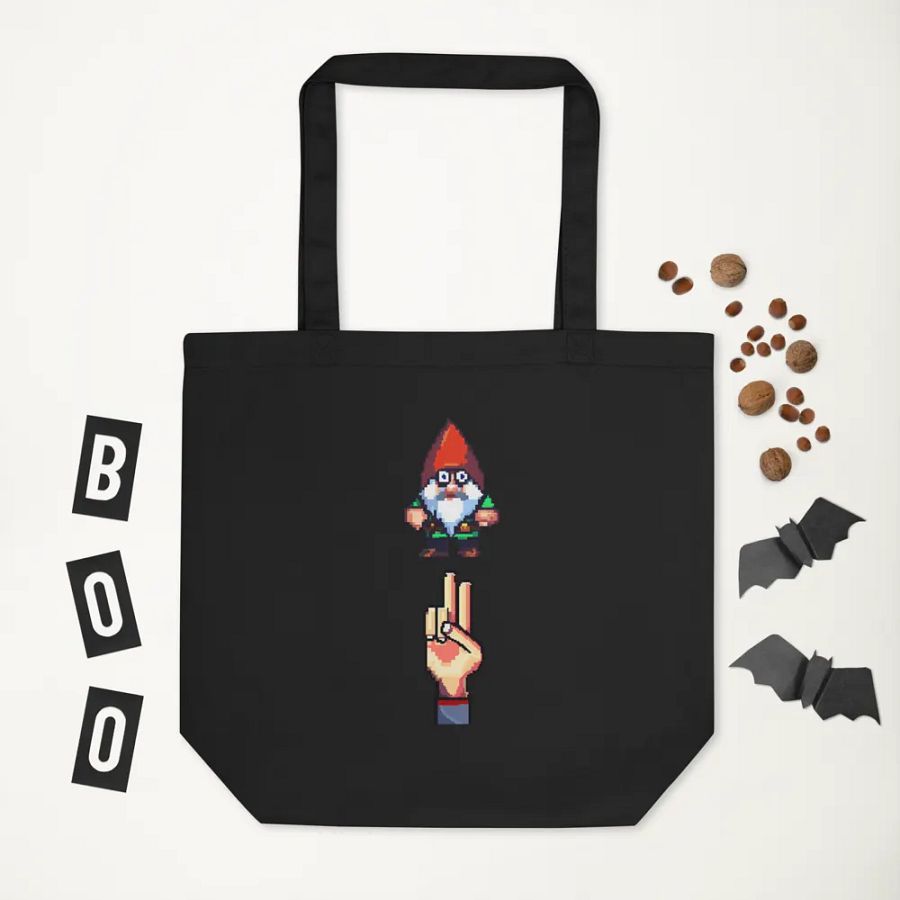 'Finger That Gnome' Tote Bag product image (6)