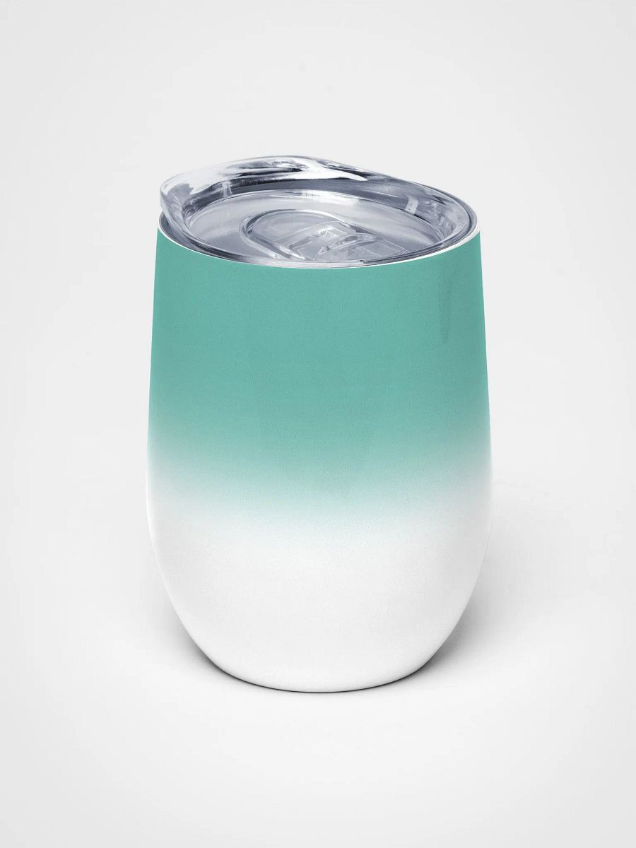 Wine tumbler - Soft green gradient product image (5)