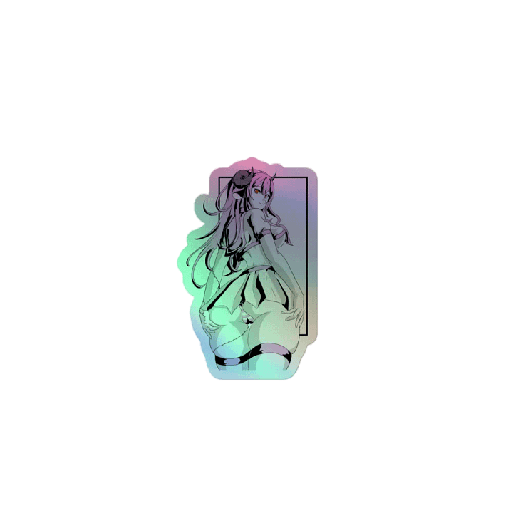 Mina Waifu Holo sticker product image (1)