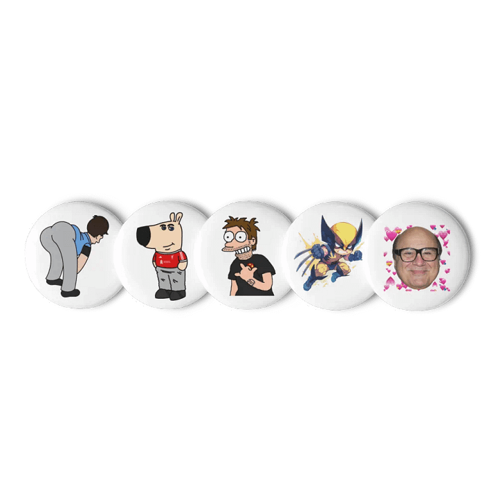 Pin Badges Set 1 product image (2)