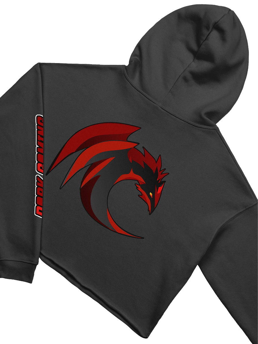 Double DarkGaming Crop-Top Hoodie product image (12)
